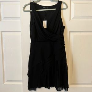 NWT banana republic Black gauzy dress